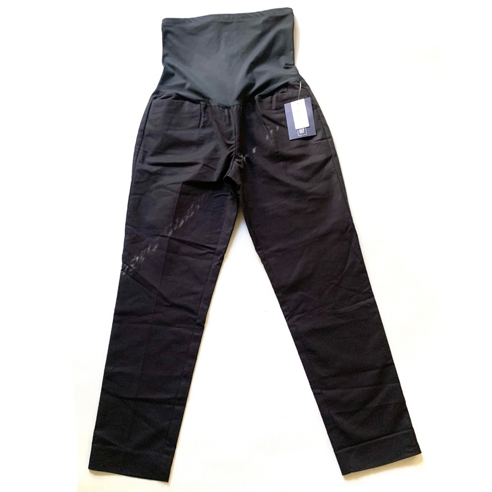 Gap Maternity Straight Black Pants NWT